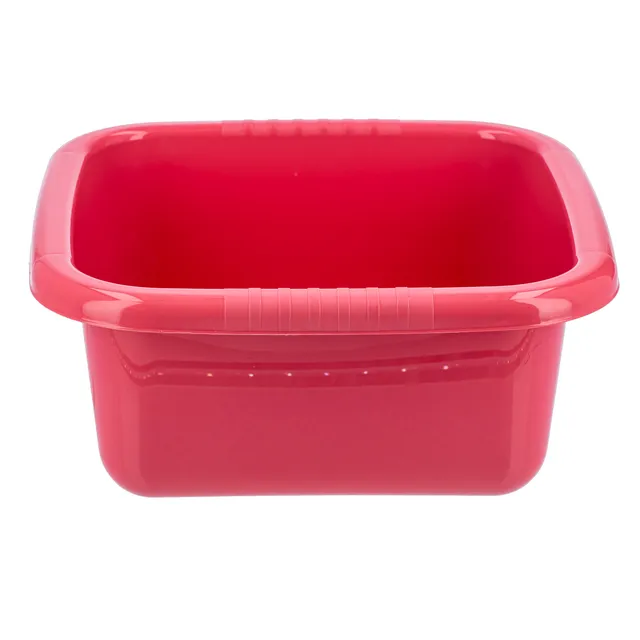 Plastikinis dubuo, rožinis, 4 l