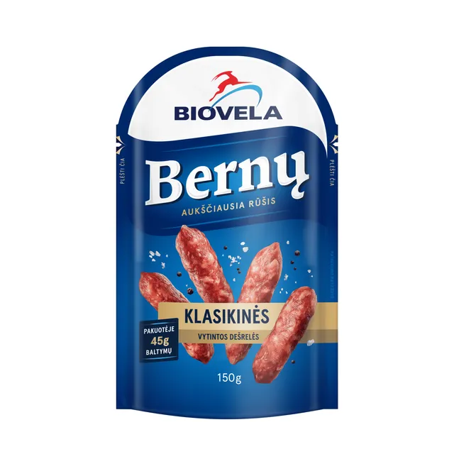 Vytintos mini dešrelės BERNŲ, 150 g