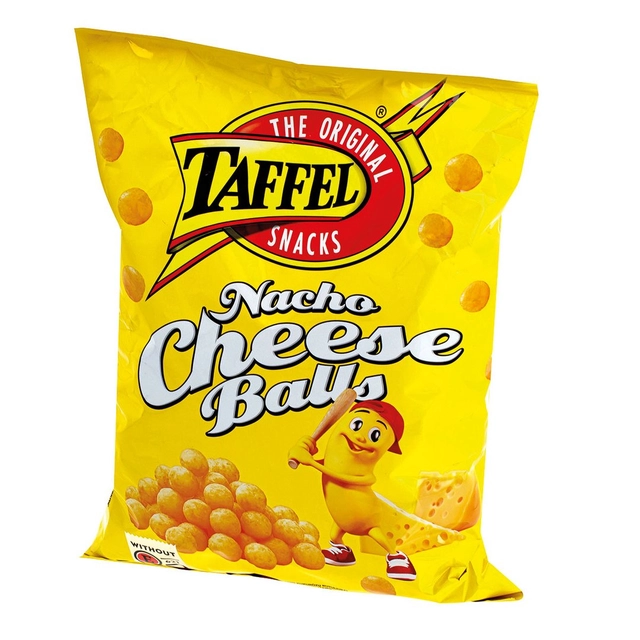 Traškučiai TAFFEL NACHO CHEESE BALLS, 260 g