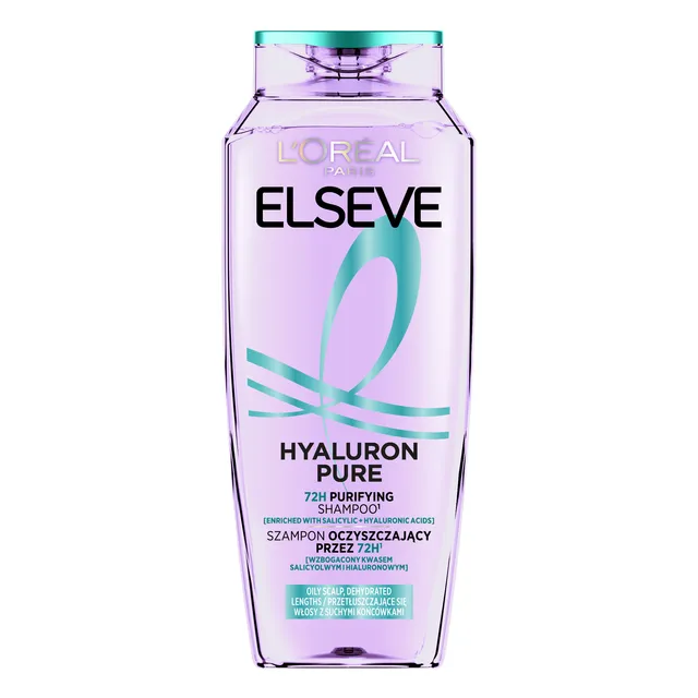 Shampoo ELSEVE HYALURON PURE, 400 ml