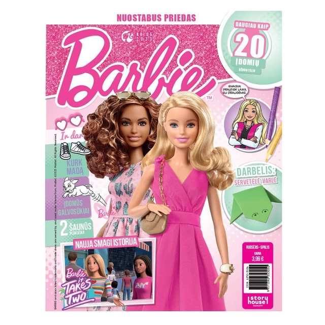 Žurnalas BARBIE, 1 vnt.