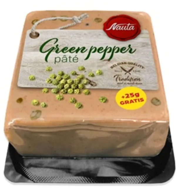 Belgian Pâté with Green Pepper NAUTA, 195 g