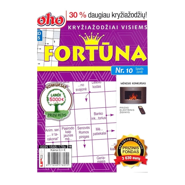 Žurnalas OHO FORTŪNA, 1 vnt.