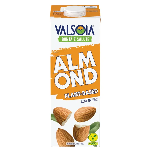 Almond drink with calcium and vitamins VALSOIA, 1 l