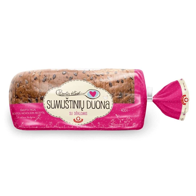 Sumuštinių duona su sėklomis BEATOS VIRTUVĖ, 400 g