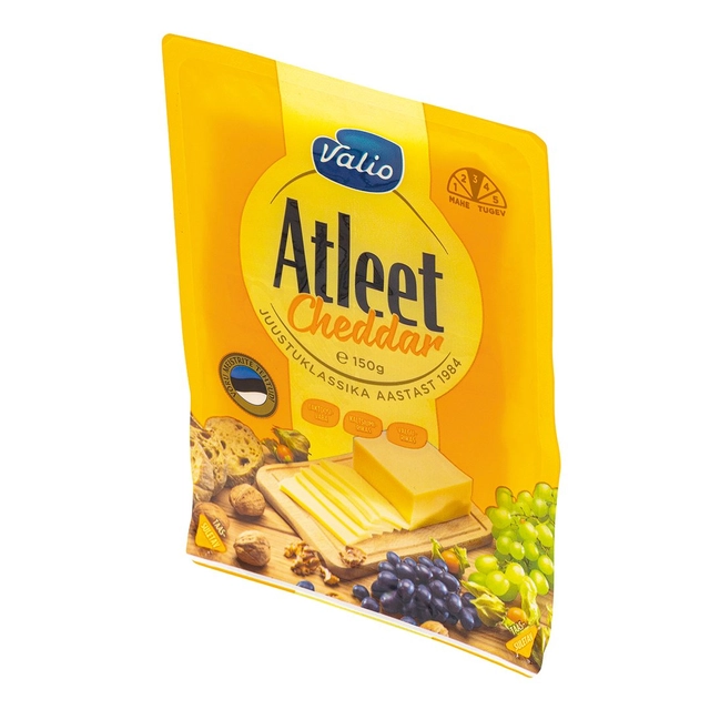 Raikytas čederio sūris VALIO ATLEET, 150 g