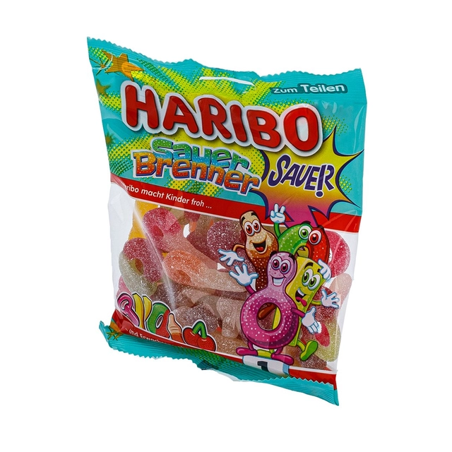 Guminukai HARIBO SAUERBRENNER, 160 g