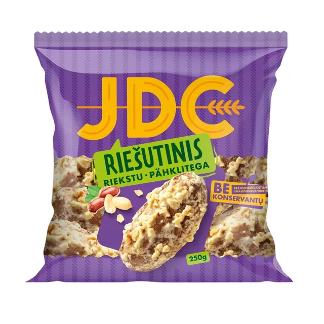 Meduoliai JDC (RIEŠUTINIS LIEŽUVĖLIS), 250 g