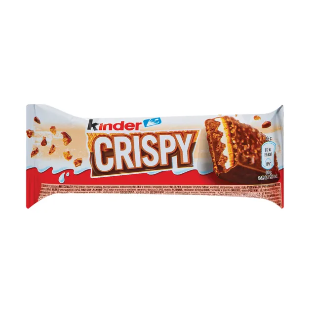 Batonėlis KINDER CRISPY, 34,5 g