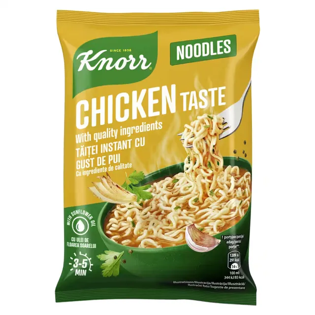 Instant noodles chicken flavor KNORR, 61 g