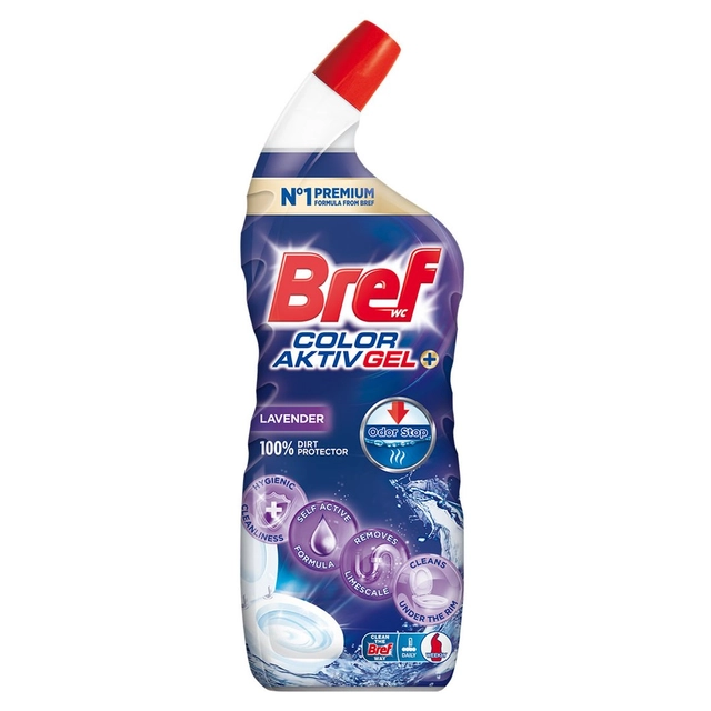 Tualeto valiklis BREF AUTO ACTIVE GEL BLOOMING FRESH, 750 ml