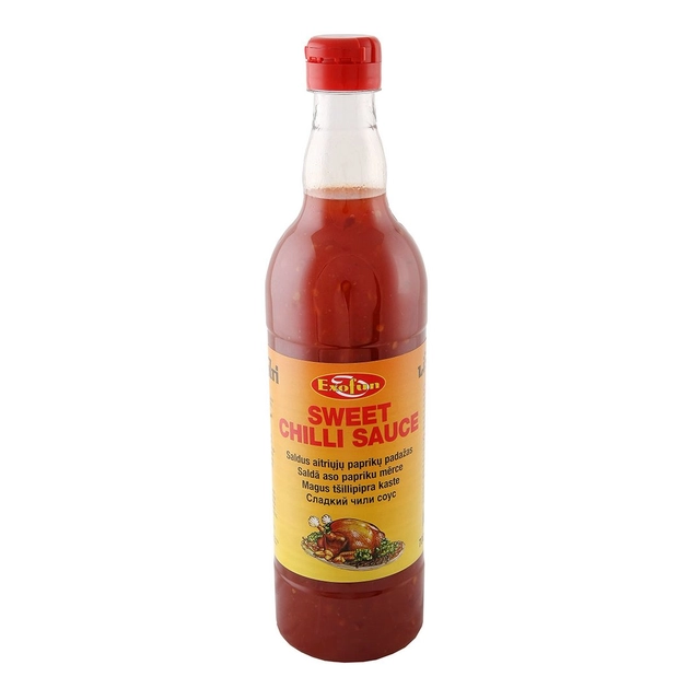 Saldus aitriųjų paprikų padažas EXOFUN, 700 ml