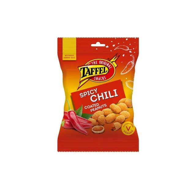 Соленый арахис TAFFEL CHILI NUTS, 150 г