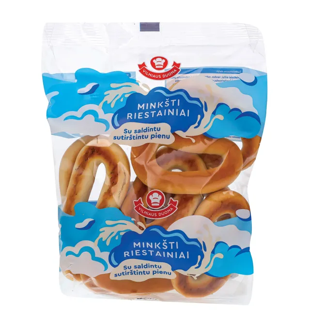 Minkšti riestainiai su saldintu sutirštintu pienu, 200 g