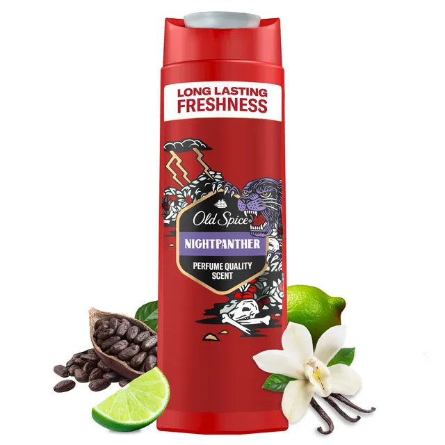 Dušo gelis OLD SPICE NIGHT PANTHER, 400 ml