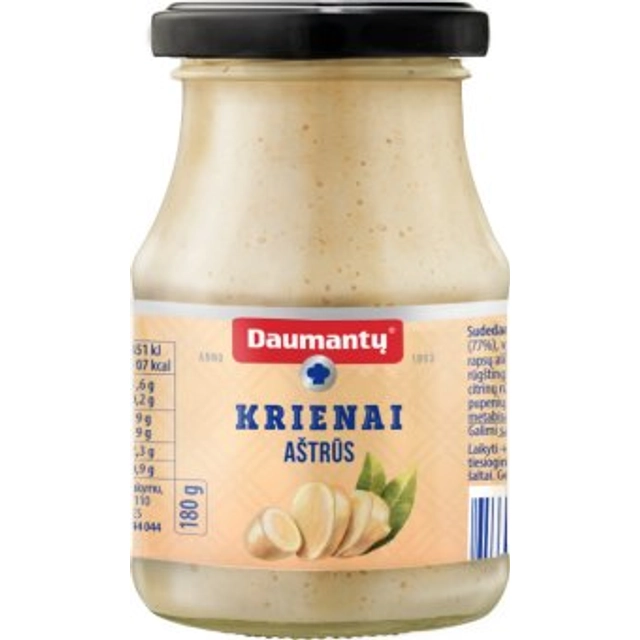 Krienai DAUMANTŲ, 180 g