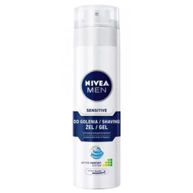 Jautrios odos skutimosi želė NIVEA SENSITIVE, 200 ml