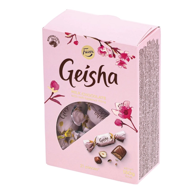 Saldainių dėžutė GEISHA, 150 g