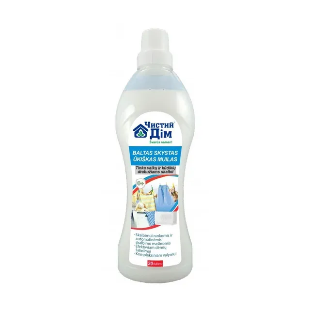 Household soap liquid washing, cleaning agent, 1 l