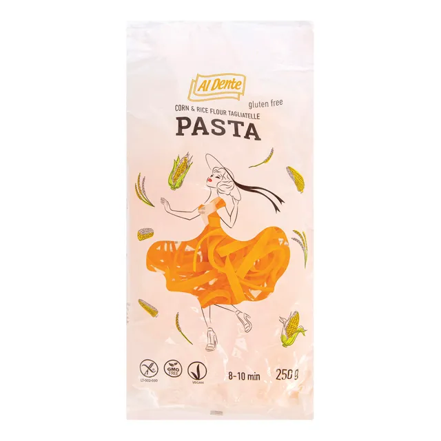 Makaronai be glitimo TAGLIATELLE AL DANTE, 250 g