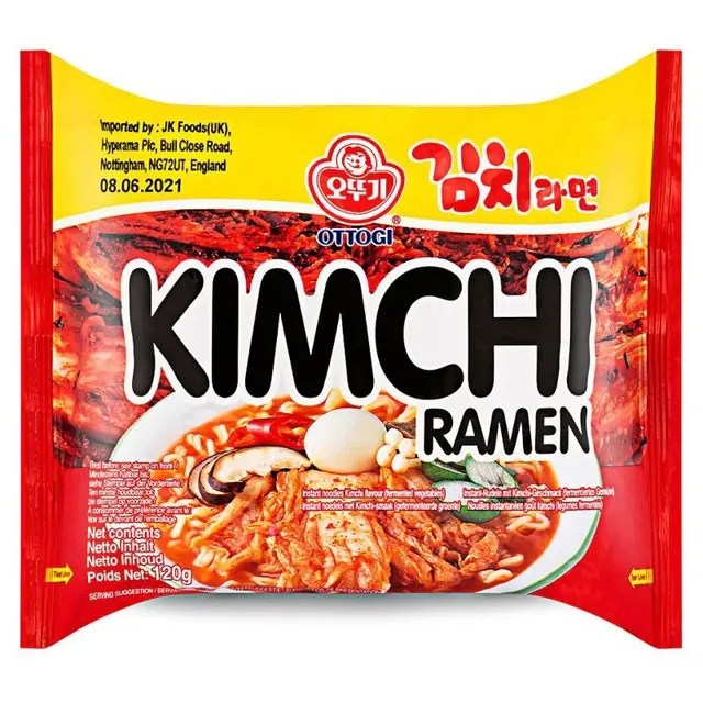 Greitai paruošiami makaronai OTOKI KIMCHI, 120 g 