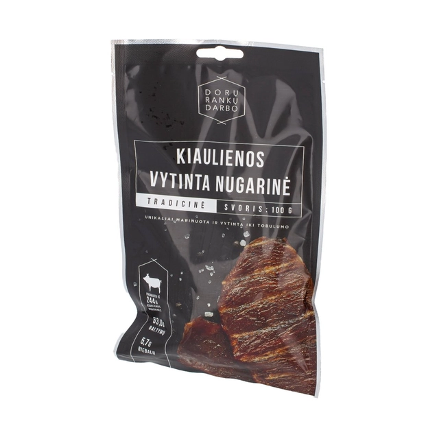 Vytinta kiaulienos nugarinė, 100 g