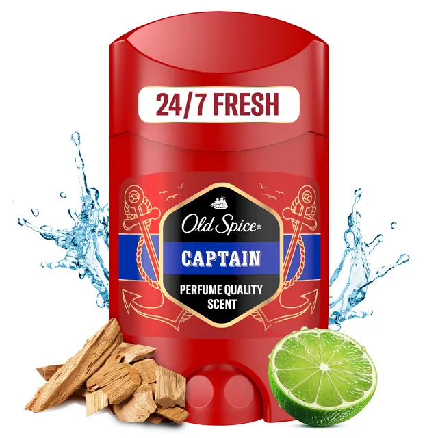 Pieštukinis dezodorantas OLD SPICE CAPTAIN, 50 ml