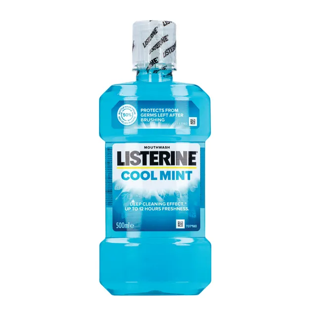 Mouthwash LISTERINE COOLMINT, 500 ml