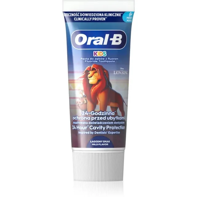 Toothpaste ORAL-B KIDS LION KING (6+ months), 60 ml