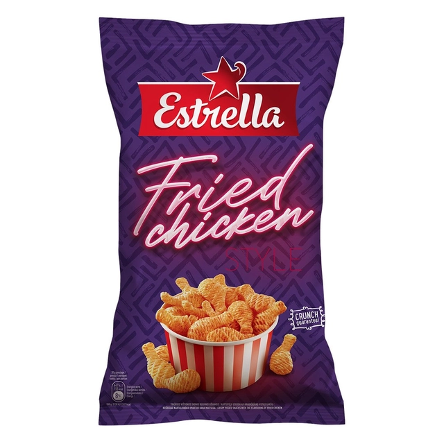 Traškučiai ESTRELLA FRIED CHICKEN, 110 g