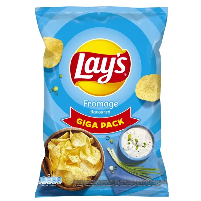 Чипсы картофельные со вкусом сметаны LAY'S, 250 г