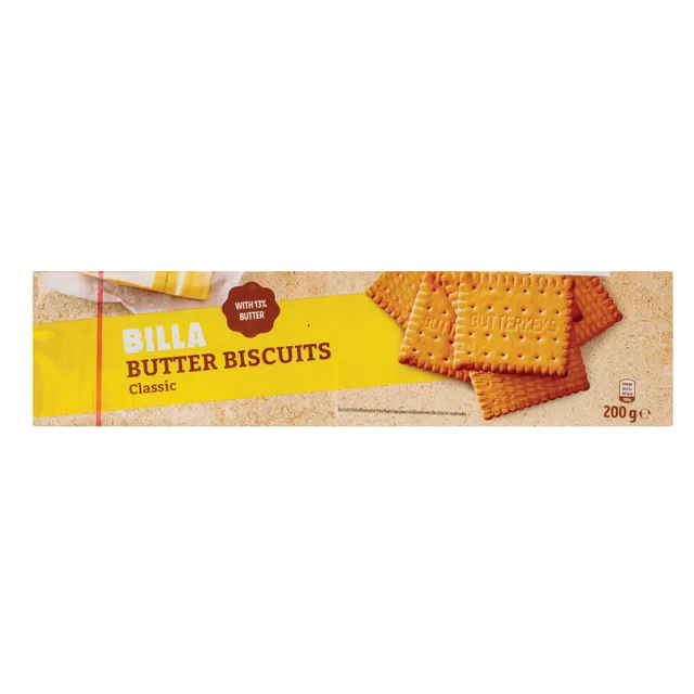 Sviestiniai sausainiai BILLA, 200 g