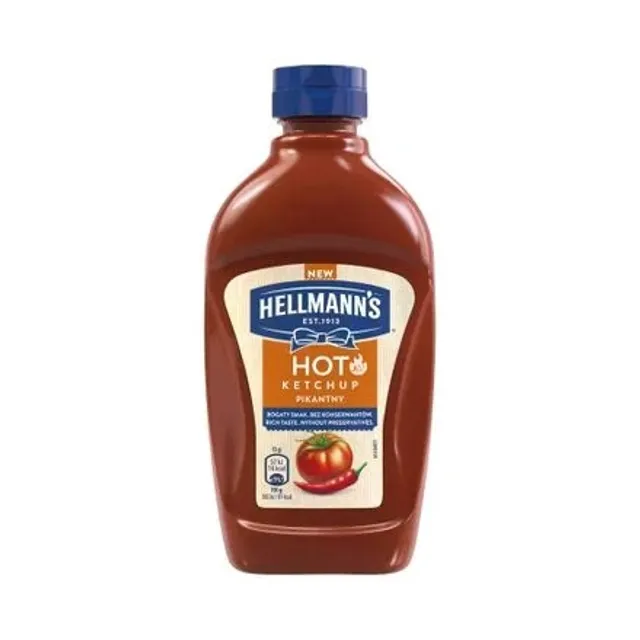 Aštrus kečupas HELLMANN'S, 470 g