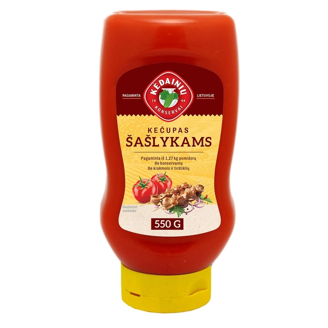 Ketchup for shashlik KĖDAINIŲ, 550 g