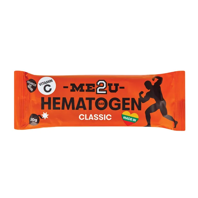 Hematogenas ME2U HEMATOGEN BAR CLASSIC, 50 g