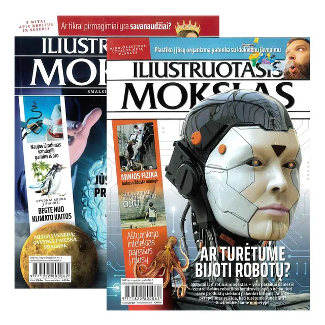 Žurnalas ILIUSTRUOTAS MOKSLAS ŽURNALAS, 1 vnt.