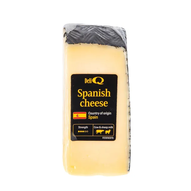 Ispaniškas puskietis brandintas sūris DELI Q, 130 g