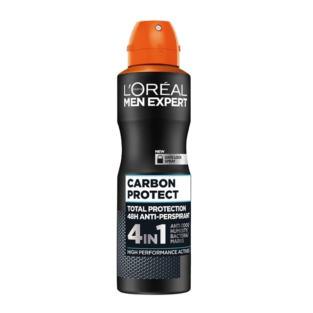Purškiamas dezodorantas MEN EXPERT DEO CARBON, 150 ml