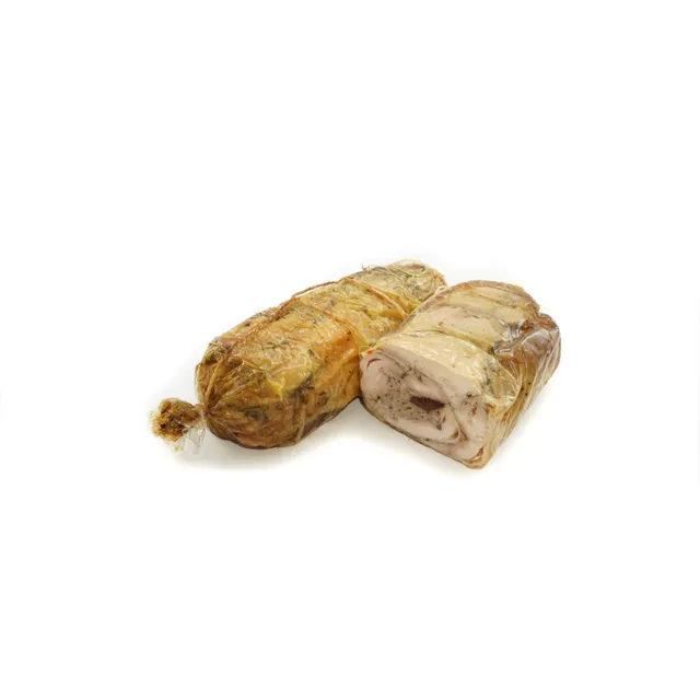 Chicken with plums fried roll