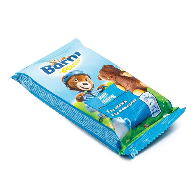 Sponge cake BARNI with milk filling, 30 g