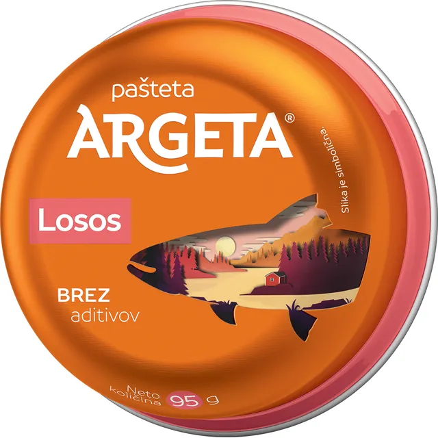Salmon pâté ARGETA, 95 g