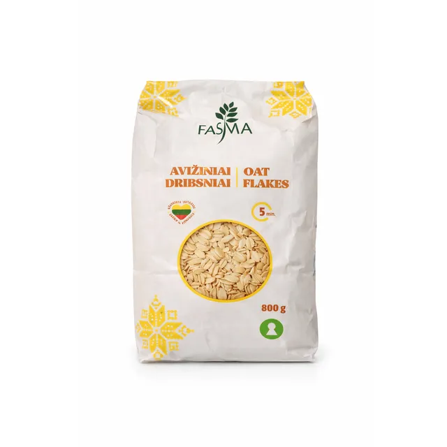 Avižiniai dribsniai FASMA, 800 g