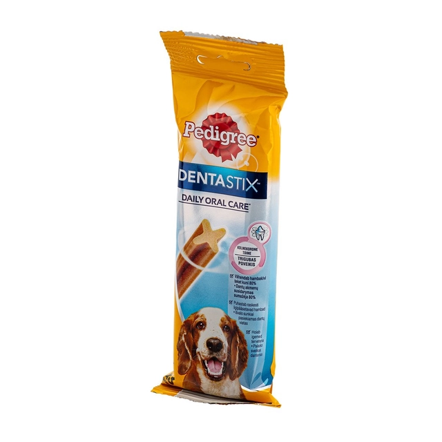 Chews for medium-sized dogs PEDIGREE DENTASTIX, 3 pcs.