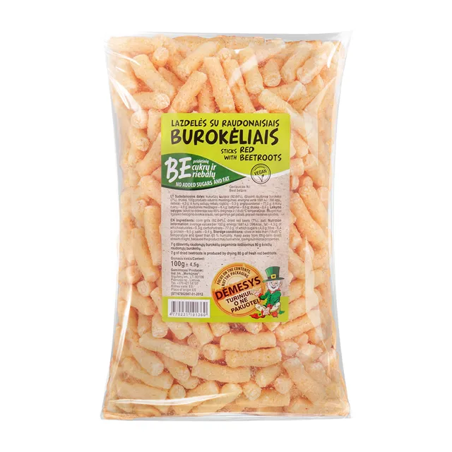 Lazdelės su raudonaisiais burokėliais, 100 g