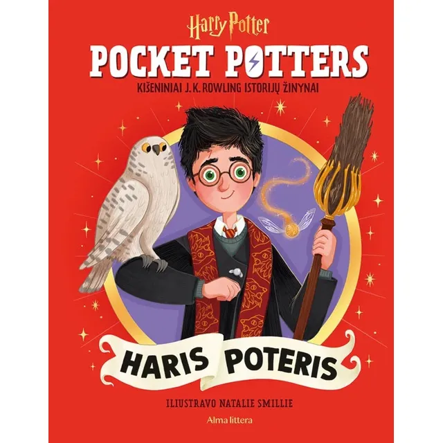 Knyga HARIS POTERIS. POCKET POTTERS. KIŠENINIAI ISTORIJŲ ŽINYNAI