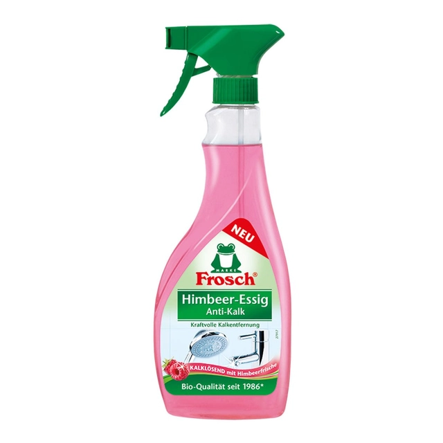 Kalkių valiklis su aviečių actu FROSCH, 500 ml