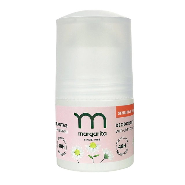 Dezodorantas MARGARITA SENSITIVE SKIN, 50 ml