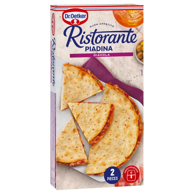 Замороженная пиадина RISTORANTE Piadina Diavola 280 г