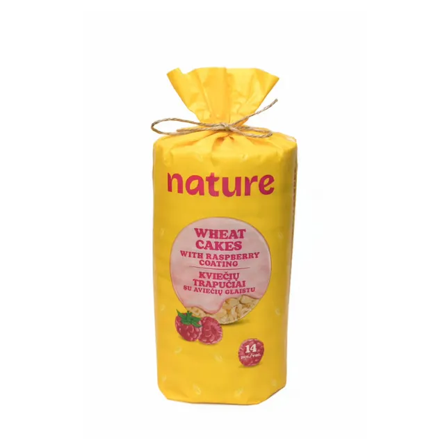 Малиновые крекеры из пшеницы NATURE, 210 г