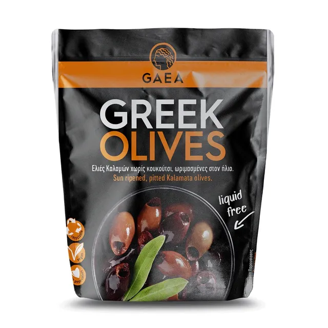 Kalamata alyvuogės be kauliukų GAEA, 150 g